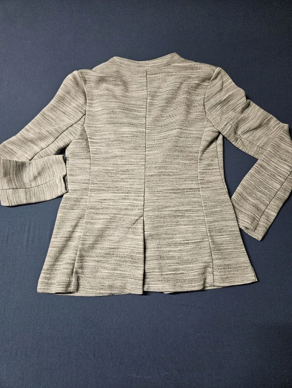 Banana Republic Gray Knit Blazer Jacket